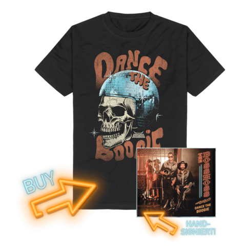 Dance The Boogie by The Bosshoss - Signierte Single CD + T-Shirt - shop now at The BossHoss store